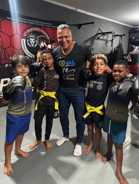 Treino de luta